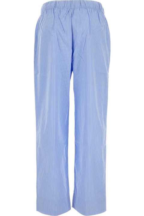 メンズ Teklaのボトムス Tekla Embroidered Cotton Pyjama Pant