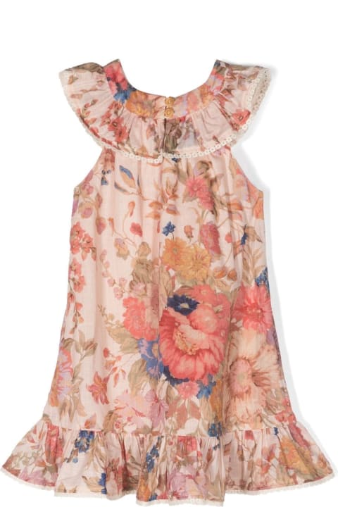 Dresses for Girls Zimmermann Abito Audrey A Fiori