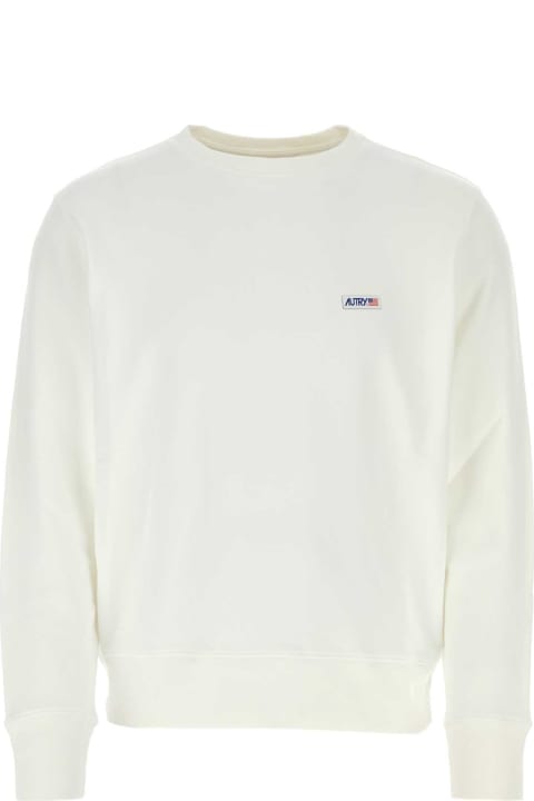 Autry for Men Autry White Cotton Sweatshirt