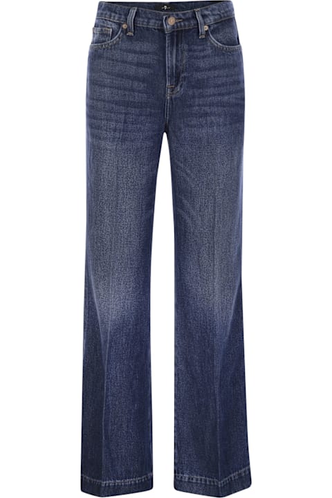 Homeware 7 For All Mankind Modern Dojo Tailorless - High Waisted Flared Jeans