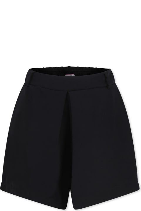 Homeware Pinko Black Shorts For Girl With Logo