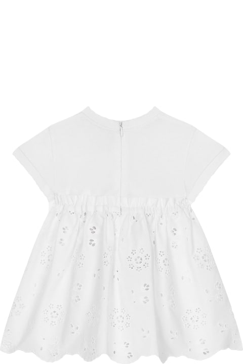 Dolce & Gabbana for Baby Boys Dolce & Gabbana Jersey And Poplin Dress