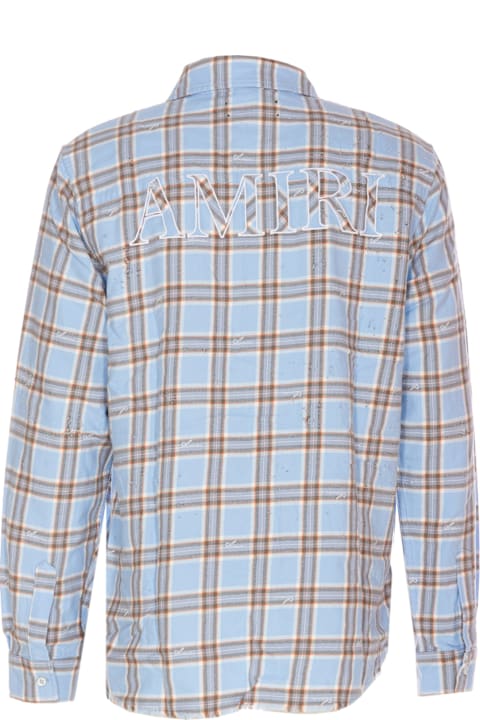 メンズ シャツ AMIRI Amiri Shotgun Flannel Shirt