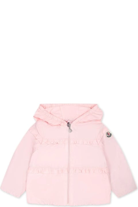 Fashion for Baby Girls Moncler Moncler New Maya Coats Pink
