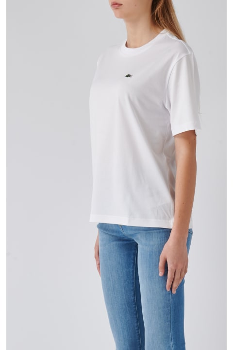 Lacoste Women Lacoste Cotton T-shirt