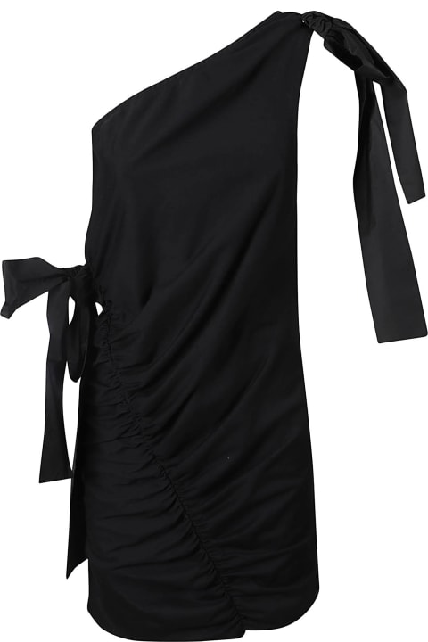 Fashion for Women MSGM One-shoulder Sleeveless Dress