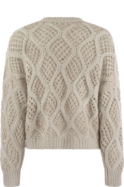 Brunello Cucinelli Sweaters for Women Brunello Cucinelli Knitted Cashmere Sweater