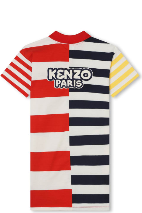 Dresses for Girls Kenzo Kids Abito A Righe