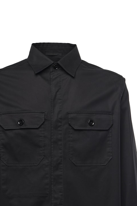 Shirts for Men Zegna Cotton Blend Shirt