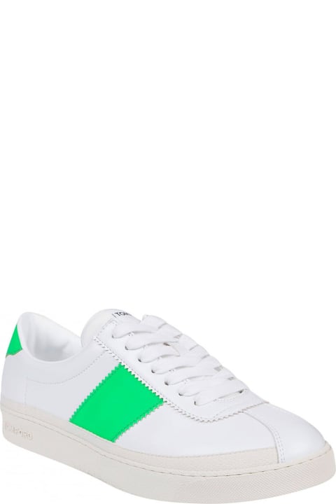 Tom Ford Men Tom Ford Leather Sneakers