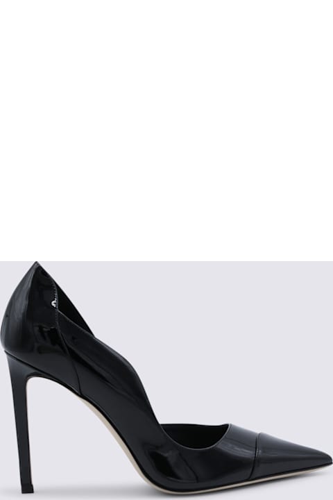Jimmy Choo Black Leather Pumps