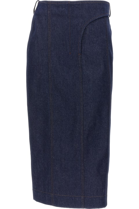 Skirts for Women Jacquemus 'la Jupe De-nîmes Obra' Skirt