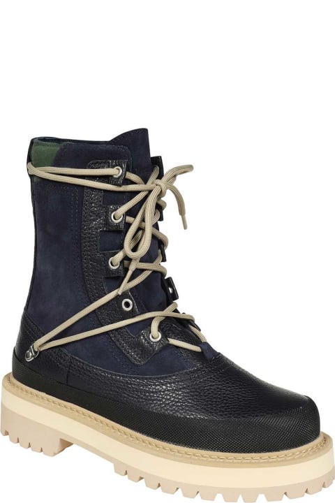 Reese Cooper Men Reese Cooper Leather Lace-up Boots