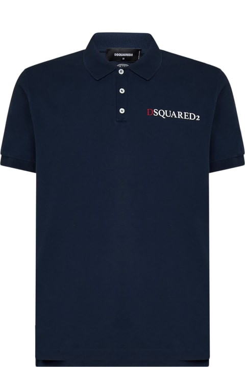 Dsquared2 for Men Dsquared2 Backdoor Access Tennis Fit Polo Shirt