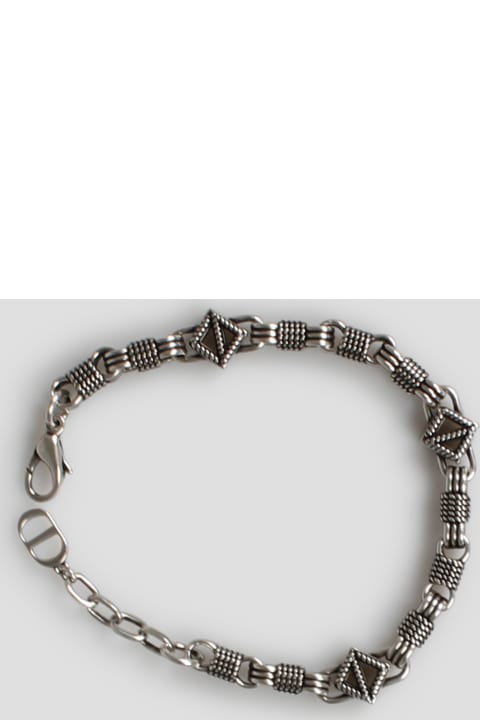 メンズ Diorのブレスレット Dior Cd Diamond Buffalo Bracelet