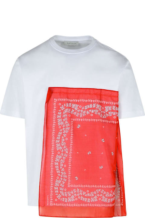 Homeware Lanvin 
bandana
 White Cotton T-shirt