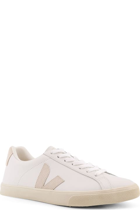 Veja Esplar Leather Sneakers With Side Logo