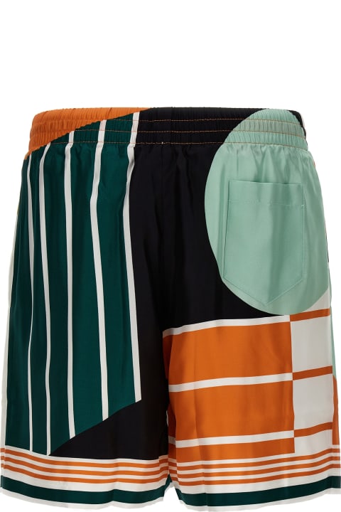 Casablanca Clothing for Men Casablanca 'court Abstrait' Bermuda Shorts