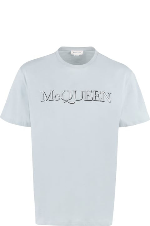 Homeware Alexander McQueen Cotton T-shirt With Logo