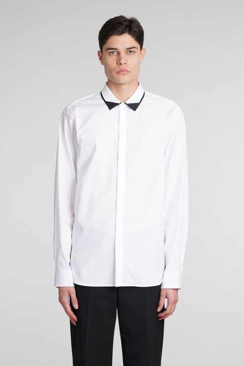Fashion for Men Neil Barrett Shirt In White Cotton
