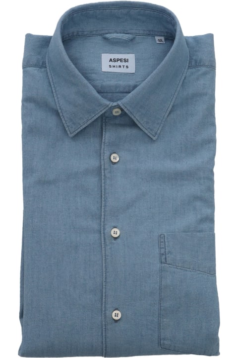 Fashion for Men Aspesi Light Blue Shirt