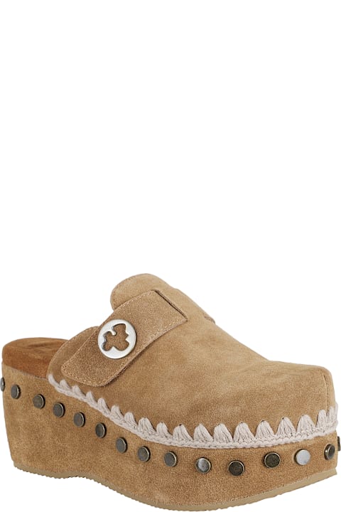Mou Clog Plain Suede