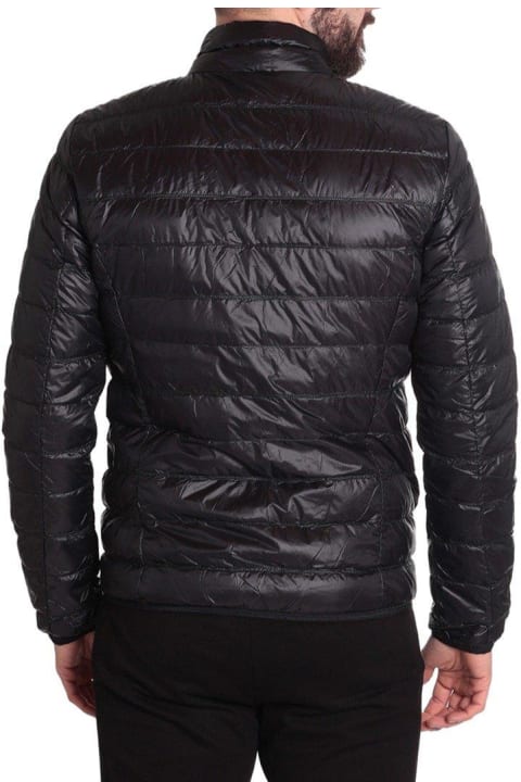 メンズ EA7のコート＆ジャケット EA7 Logo Printed Zipped Puffer Jacket