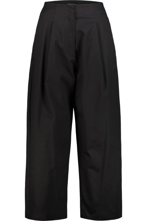 Clothing for Women Drhope Cotton Pant Whit Pleat