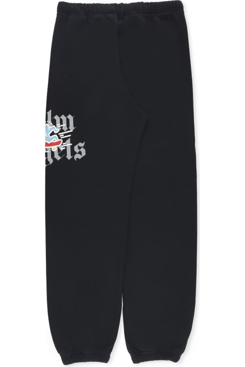 Bottoms for Boys Palm Angels Pants With Logo
