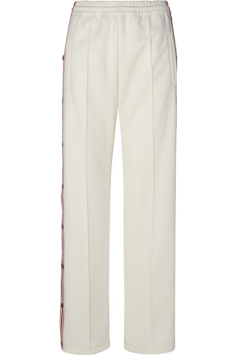 Golden Goose Pants & Shorts for Women Golden Goose Ivory Polyester Joggers