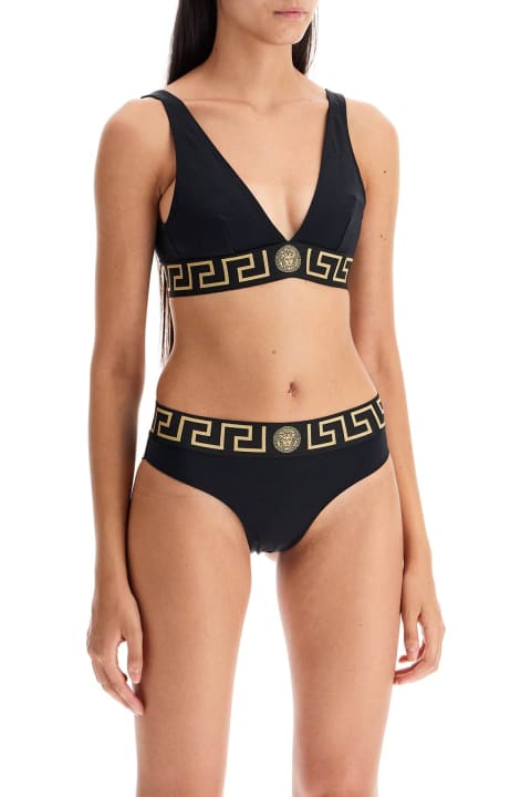 Versace Swimwear for Women Versace 'top Bikini With Greek Border Trim