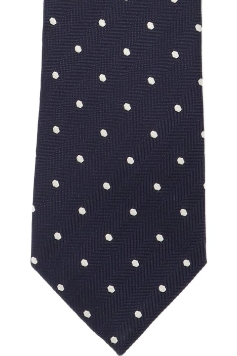 Ties for Men Tom Ford Polka Dot Tie