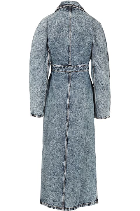 Coats & Jackets for Women Alaia Denim Trench Coat