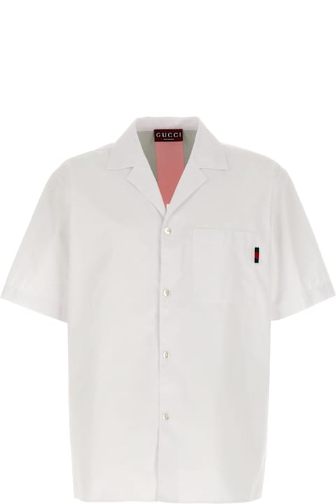 Fashion for Men Gucci Web Ribbon Shirt