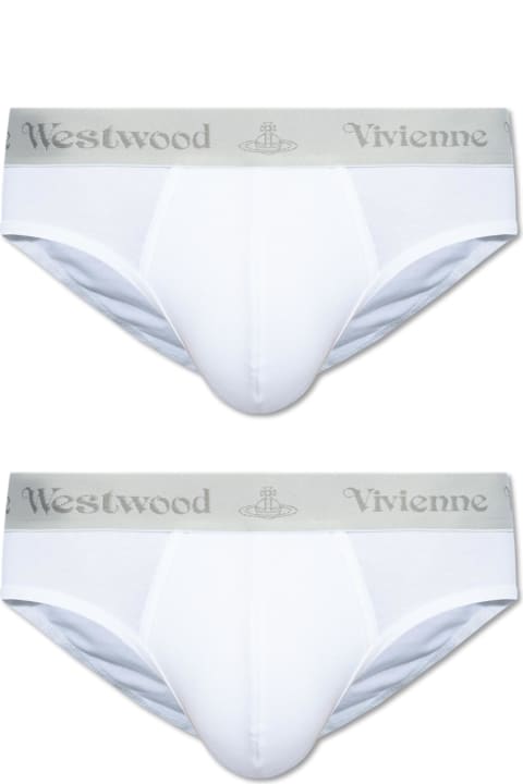 Underwear for Men Vivienne Westwood Vivienne Westwood Two-pack Of Briefs