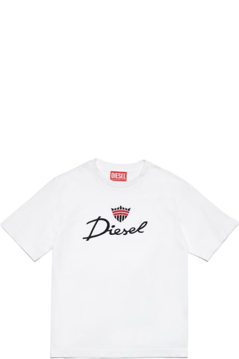 Diesel for Kids Diesel Twashg6 Over T-shirt Diesel T-shirt With Corona Logo