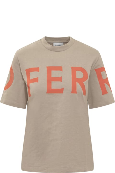ウィメンズ Ferragamoのトップス Ferragamo Manifesto T-shirt