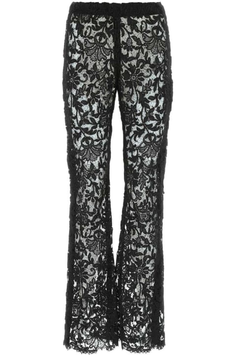 Fashion for Women Saint Laurent Black Lace Pant