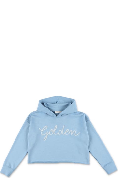 Sweaters & Sweatshirts for Girls Golden Goose Felpa Con Logo