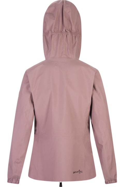 Fashion for Women Moncler Grenoble Light Pink Valles Hooded Jacket