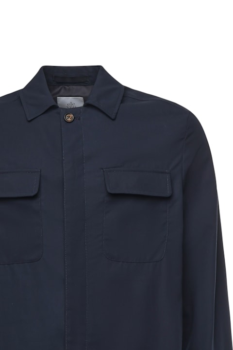 Eleventy for Kids Eleventy Cotton Shirt Jacket