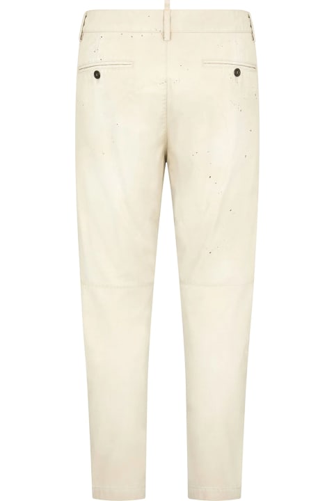 Dsquared2 Pants for Men Dsquared2 Stamps Sexy Chino Trousers
