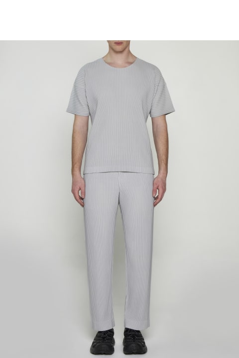 Fashion for Men Homme Plissé Issey Miyake Pleated Fabric Trousers