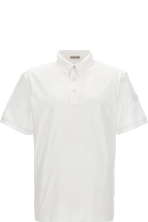 Topwear for Men Moncler Logo Patch Polo Shirt
