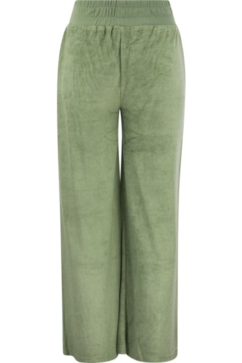 Colmar Pants & Shorts for Women Colmar Chenille Palazzo Trousers