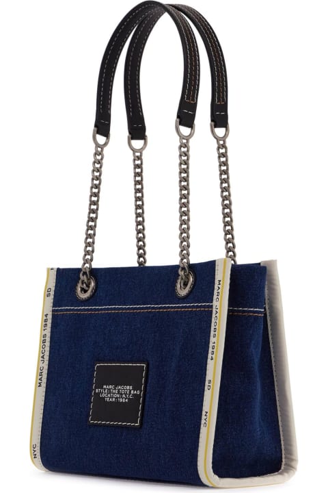 Homeware Marc Jacobs Small 'tote' Blue Denim Bag