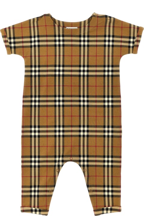 Fashion for Baby Boys Burberry 'lennox' Jumpsuit