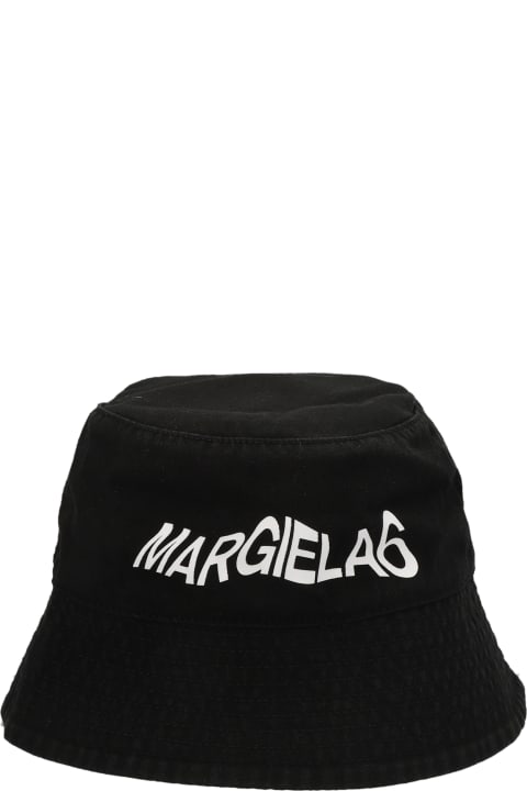Logo Print Bucket Hat