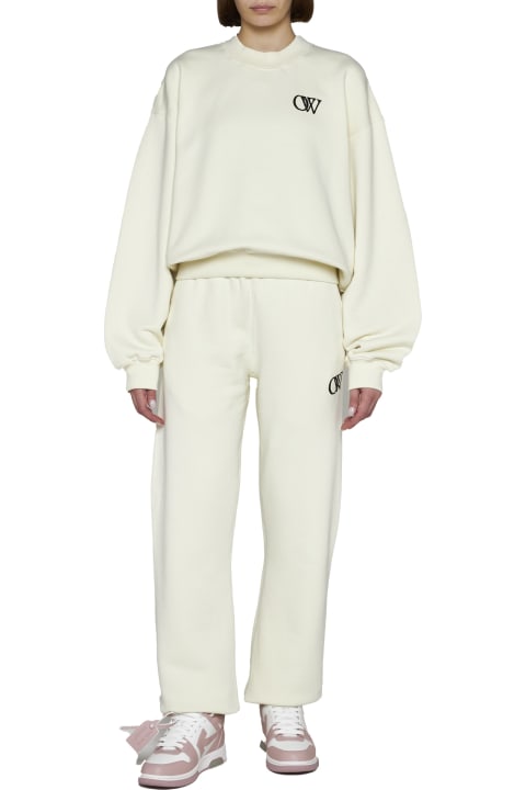 Fleeces & Tracksuits for Women Off-White Fleece Trousers