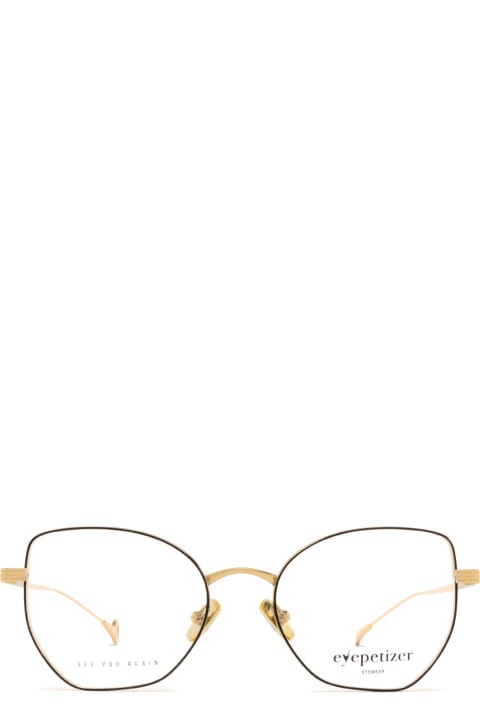 Eyepetizer Eyewear for Women Eyepetizer Frida Pale Gold Glasses